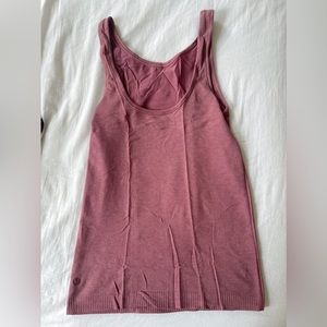 Lululemon Ribbed Tank Top in Mauve